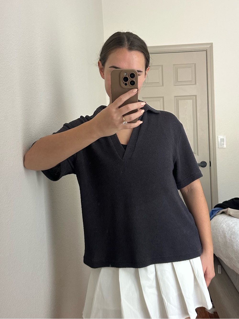 H&M vintage linen tee